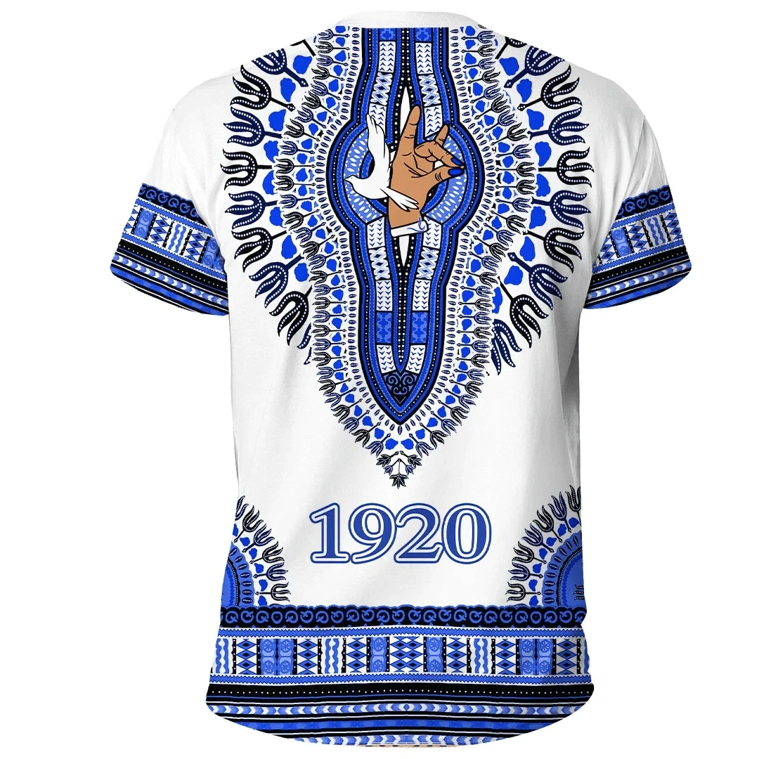 Oem Wholesale Male Tee Zeta Phi Beta 1920 Sorority Print High Quality T-Shirt Summer Cool Clothing With Hot sale Tops Costumes