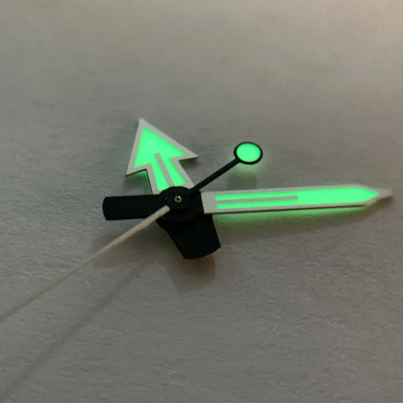 Watch Pointer Green Luminous Hands fit NH35 NH36 NH38 Movement for Seik-o Watch Accessories Repair Parts Reloj Manecillas