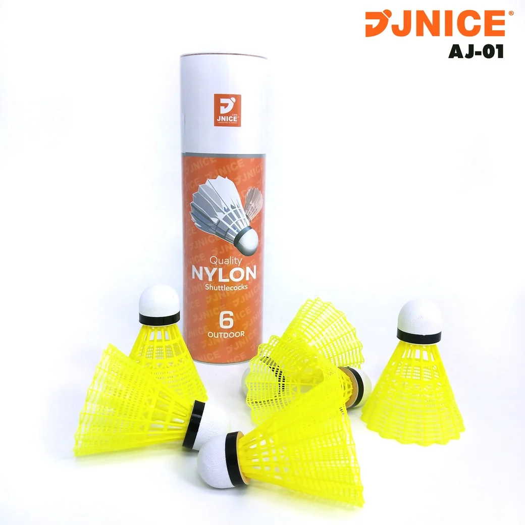 JNICE AJ-01 rubber head Nylon shuttlecock