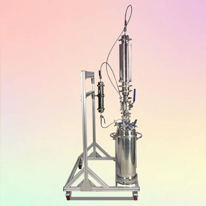 Closed Loop Extractor Dewaxing Column Stainless Steel Closed Loop Extractor 1lb 2lb 5lb 10lb