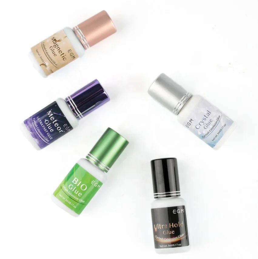 World Beauty Lashes Strong Vegan Eyelash Glue 1 Second Private Label Wholesale Lash Long Lasting OEM ODM FEDEX DHL 0.5s/1s/2-3s