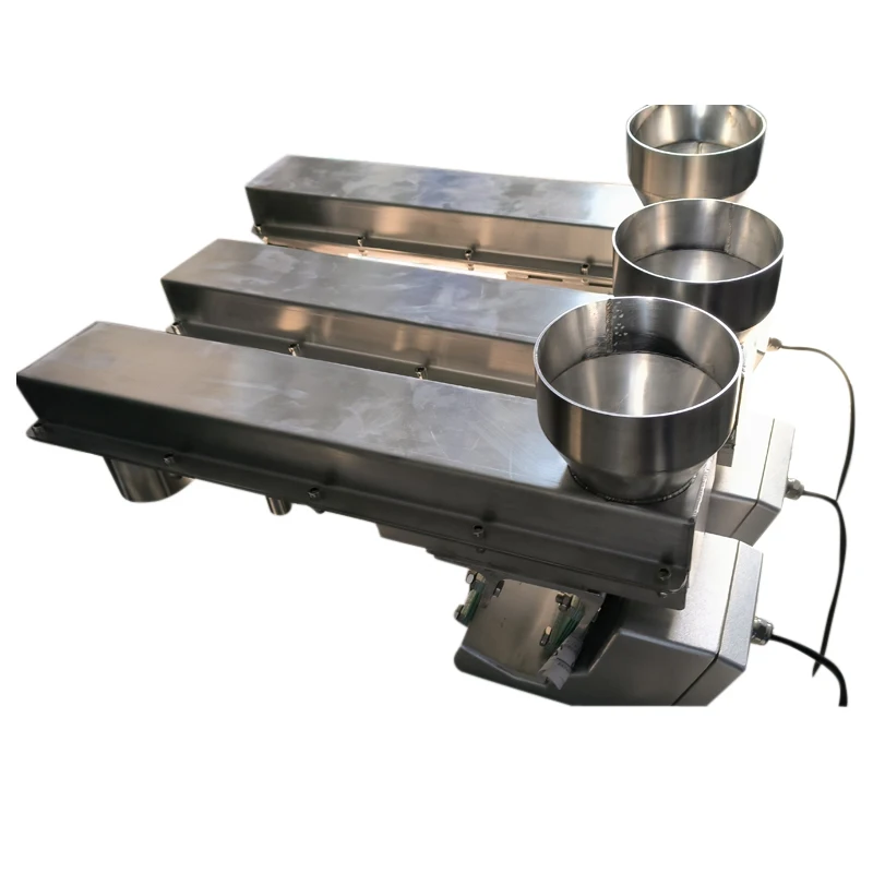 Electromagnetic Vibratory Feeder For Powder with Stainless steel closed chute/tray/trough