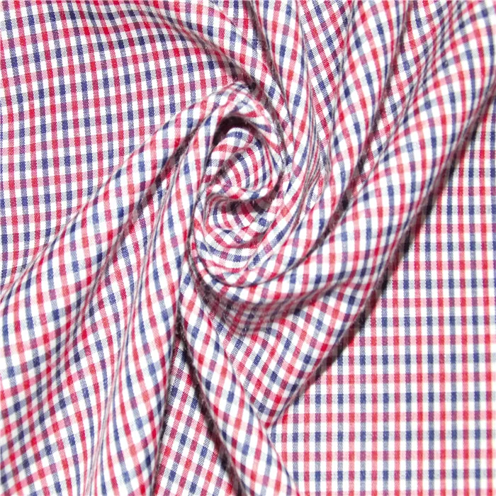 Customize yarn dyed Chambray fabric 100% cotton woven poplin fabric for Home Textile tablecloth Products