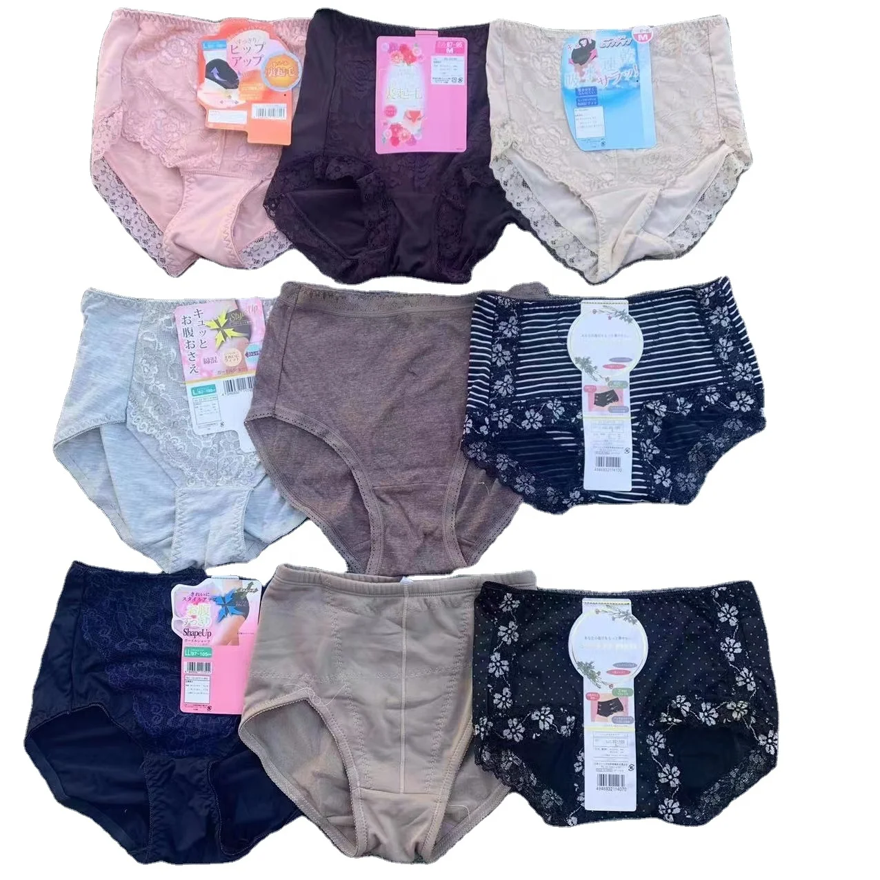 Plus Size Safety Shorts for Women Lace Briefs Slimming High Waist Butt Lifter Tummy Shaper High Quality Underwear Malaysia