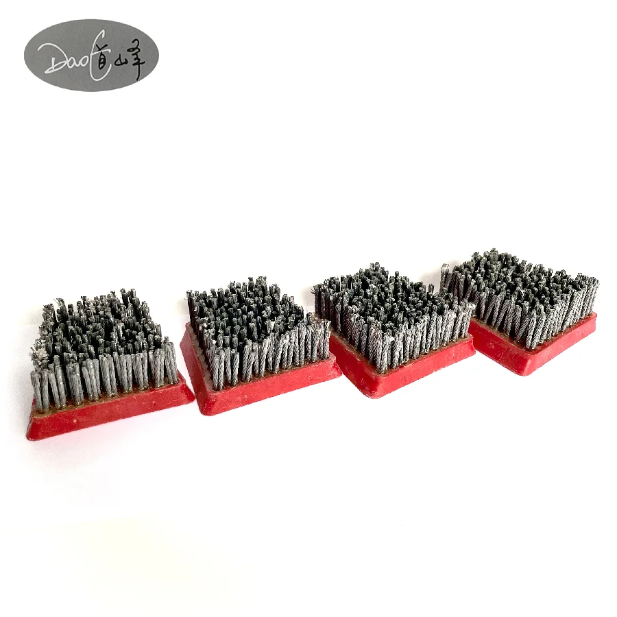 Daofeng 2023 Frankfurt Diamond Brushes Antique Antique Silicon Carbide Stone Brushes Polish Concrete Customizable Type Abrasives