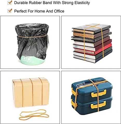 Large rubber bands, natural rubber bands are safe and environmentally friendly