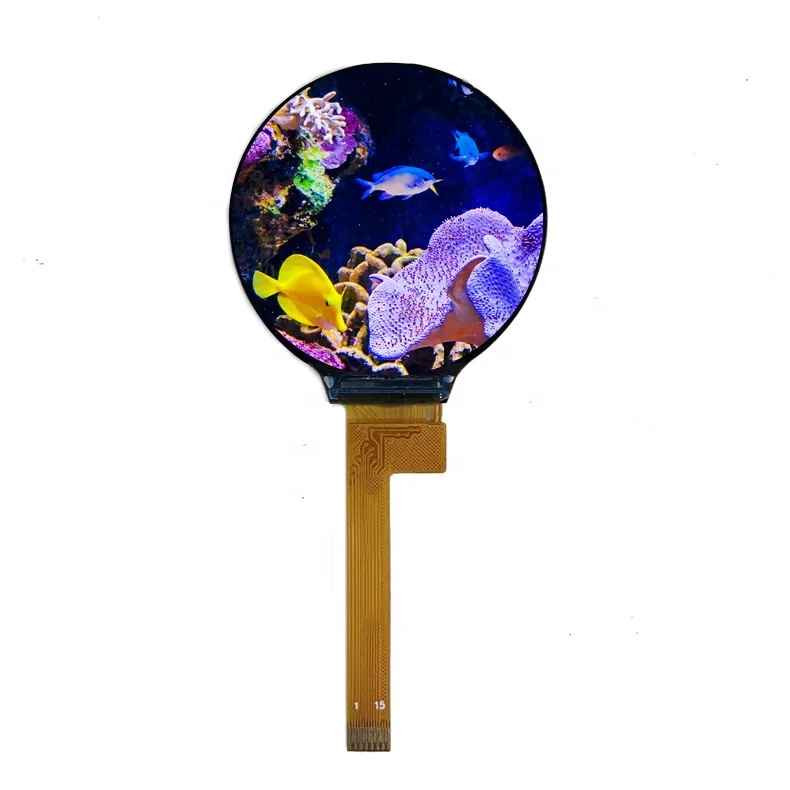 Shenzhen Enrich 1.28 Round Inch 240x240 Resolution Screen TFT LCD Module