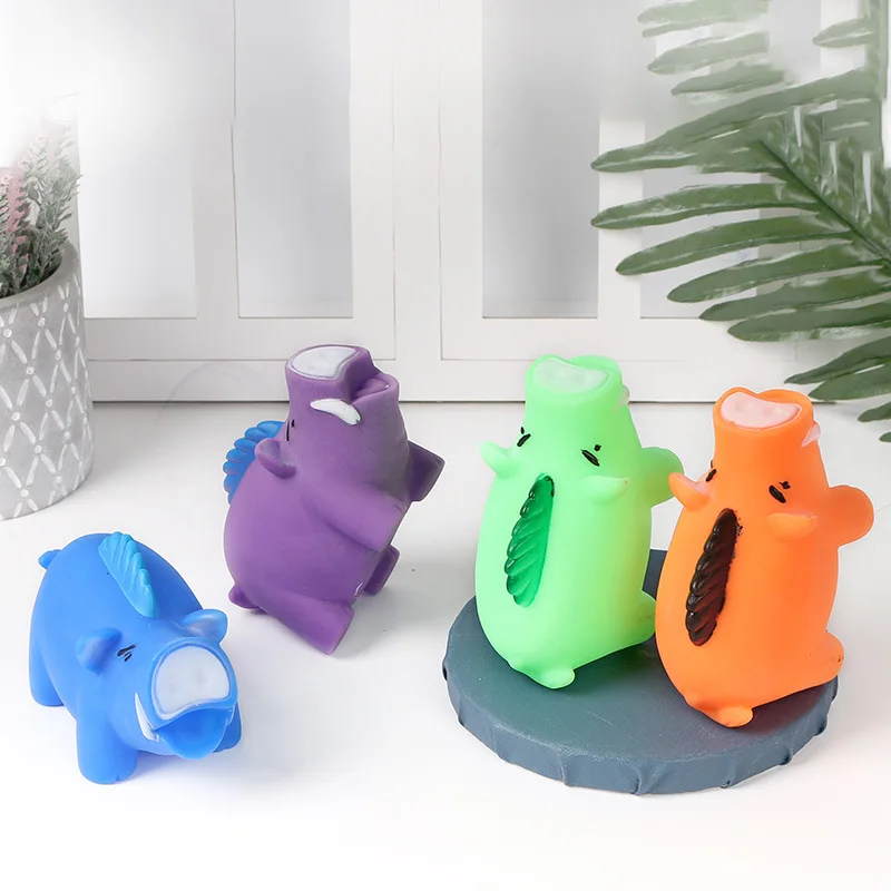Wholesale Price Plastic Boar Pig Squeak Durable Chew Toy Cute Pet Interactive Toy For Dogs Good Quality Pet Toys