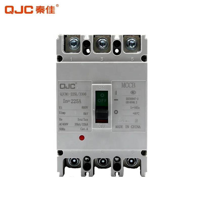  QJC фабрика OEM и ODM QJCM1-225L/3300 Тип 3P 225A в формованном корпусе символ