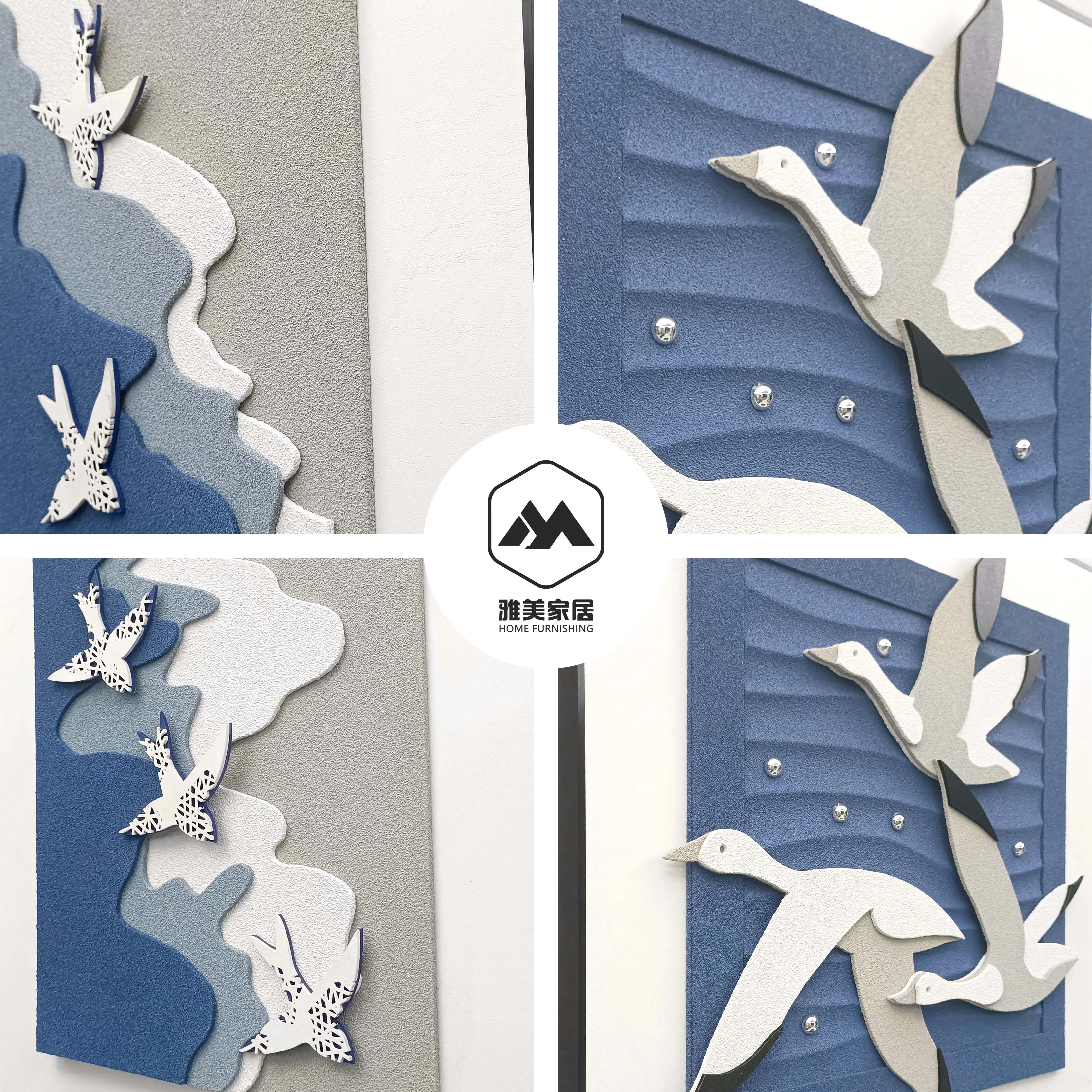 seagull decorative painting living room abstract painting modern painting wall decor for hotel office