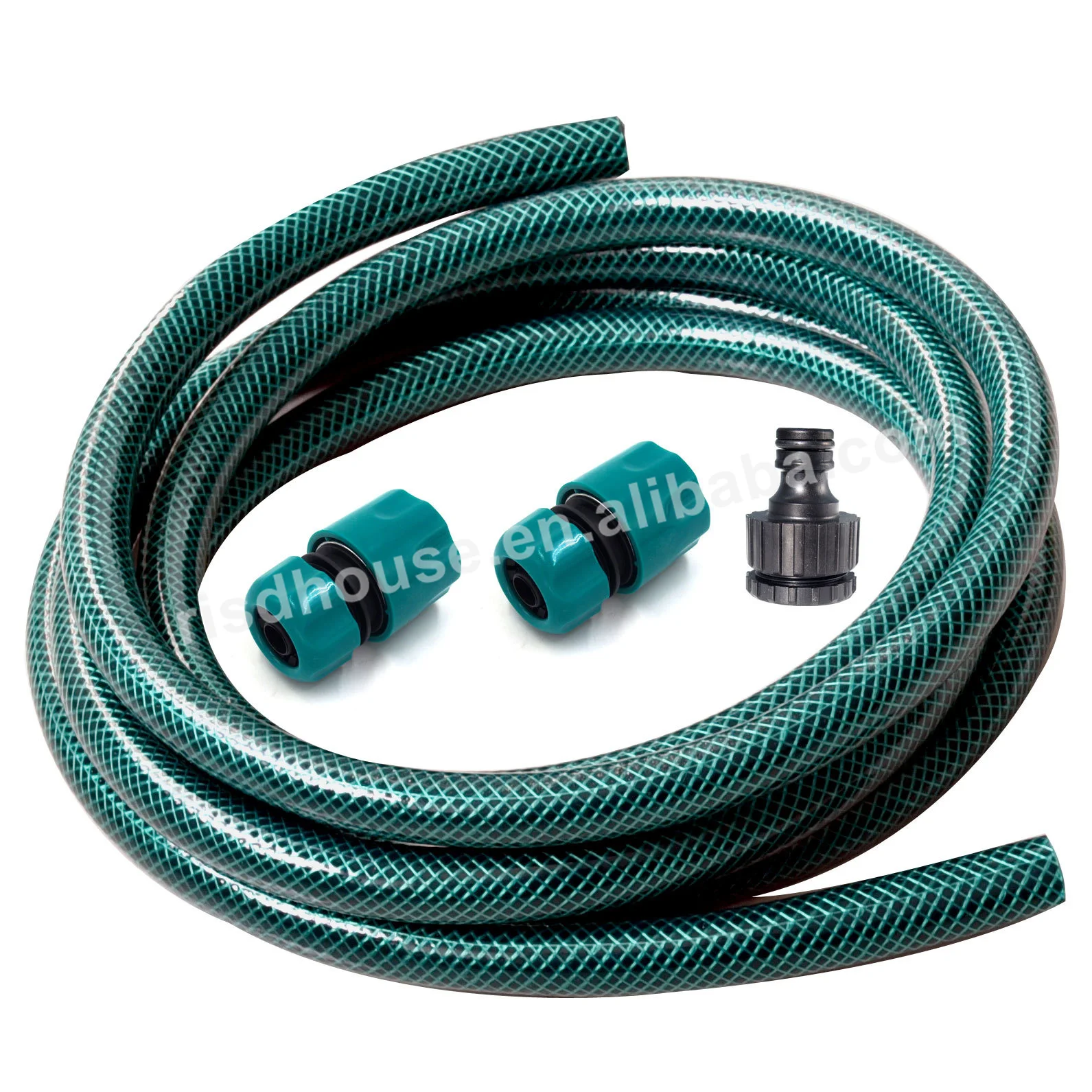Customized production of various colors and specifications PVC garden hose with connectors