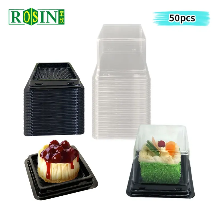 Blister Clear Bakery Pastry box packaging Dessert Plastic cake box