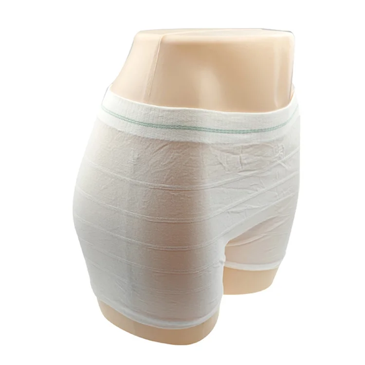 Adult hospital mesh maternity disposal briefs disposable postpartum underwear period panties panty for women