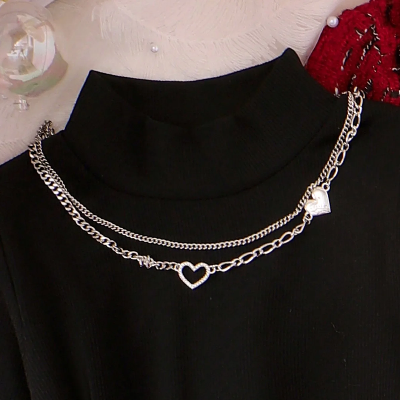 От 4 до 7 лет роскошный костюм для детей красный кардиган куртка с длинным рукавом внутренняя одежда плиссированная юбка 3 шт. Одежда девочек детская