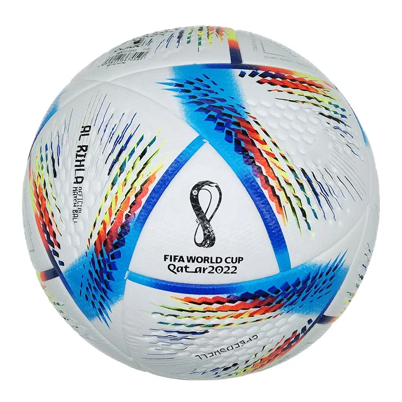 free custom LOGO new 2022 world match soccer ball top quality PU seamless football training size 5 balls team wholesale