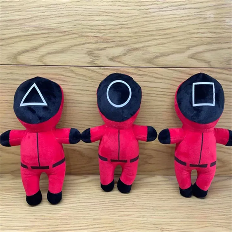 23cm Fans Christmas Kids Gifts Toy Squid Game Stuffed Plush Toys Korea TV Squid Game Plush Dolls