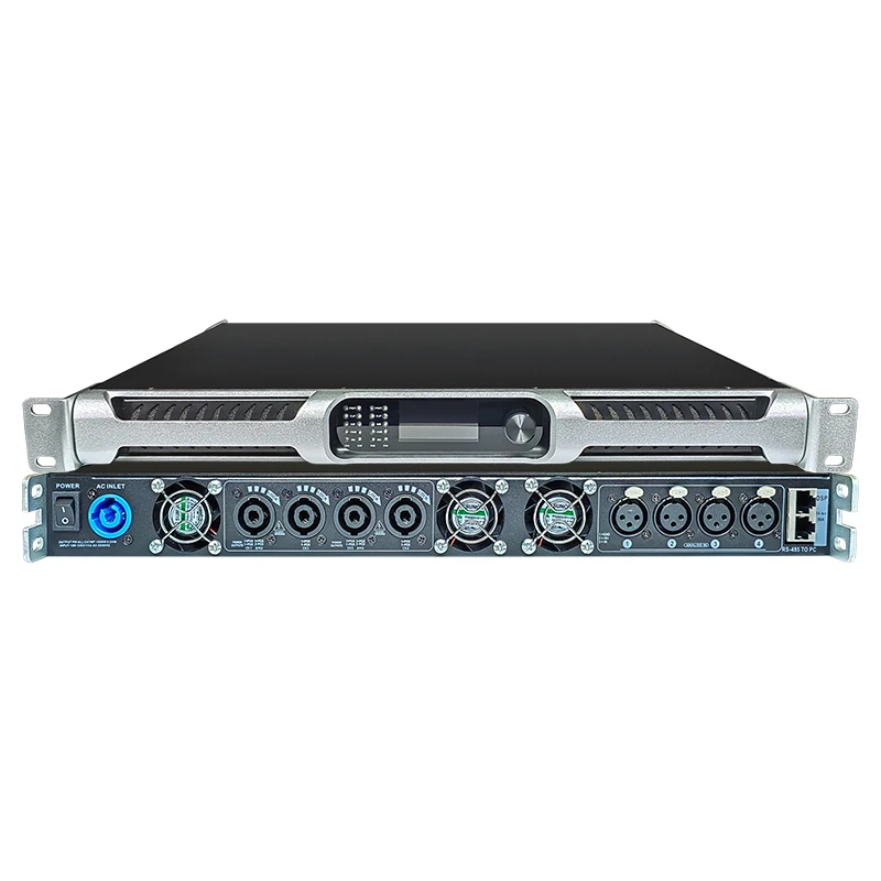 PFA16KS 4500Wx4 4-канальный профессиональный аудио линейный массив 1u Усилитель мощности класс d Сабвуфер