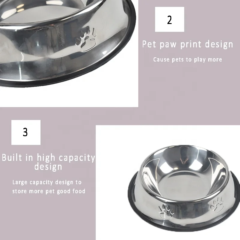 Ly Pet Bowl Stainless Steel Food Cat Bowl Ceramic Dog Stand Pet Ceramic Gamelle Chien Dog Bowl Stainless Steel