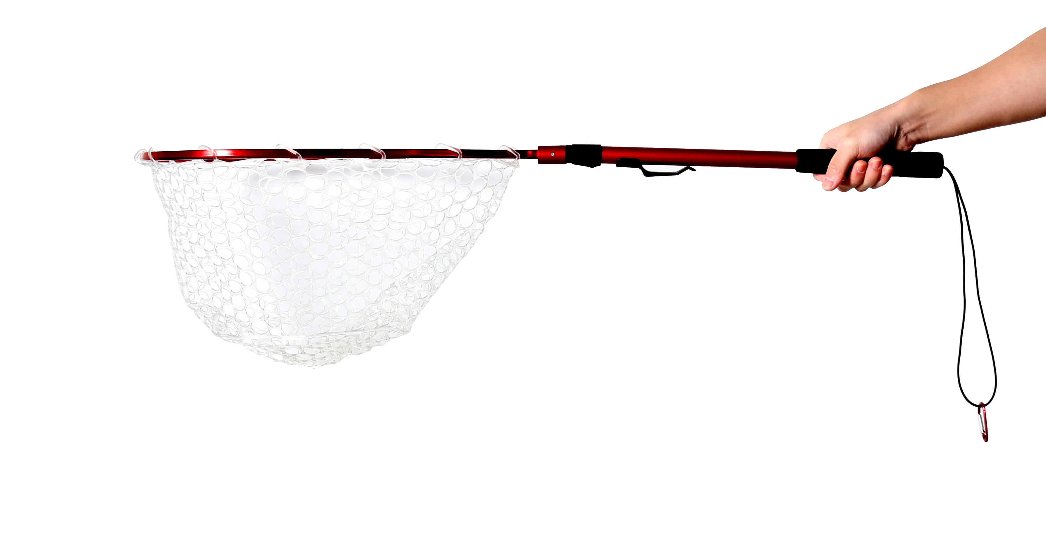 XN133 Frichy Strong Silicone Mesh In-mold Aluminum Folding Fishing Net