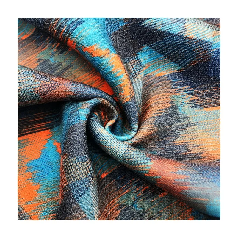 Free Sample Air Layer 330gsm Custom Composition Polyester Rayon Spandex Dyeing Knitting Scuba Fabric For Clothes