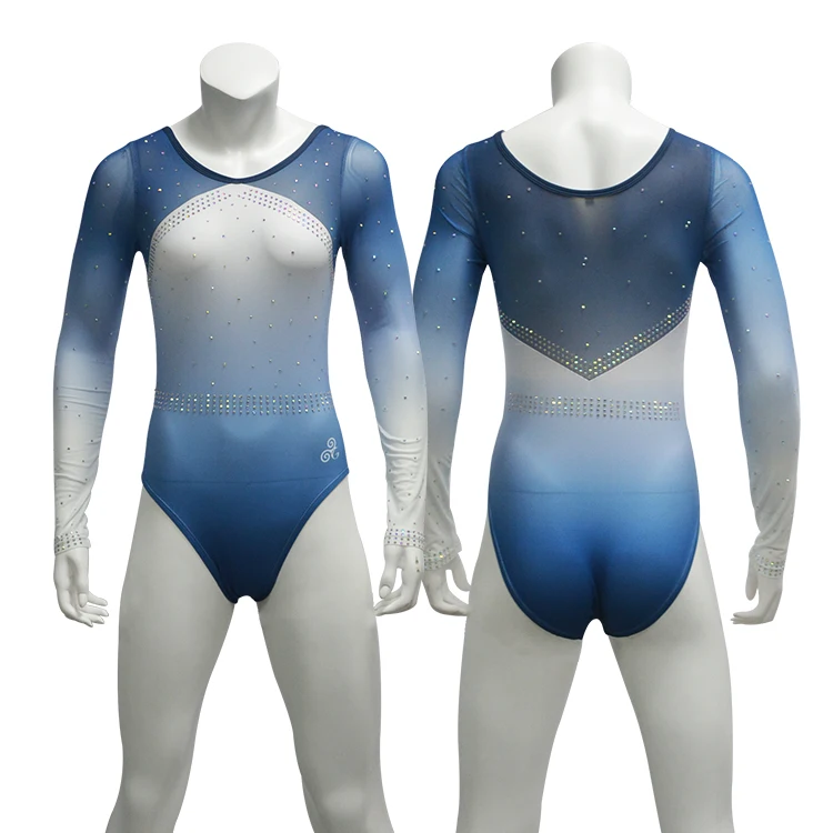 Гимнастическое трико без рукавов и комбинезон для девочек соревнований по художественной гимнастике