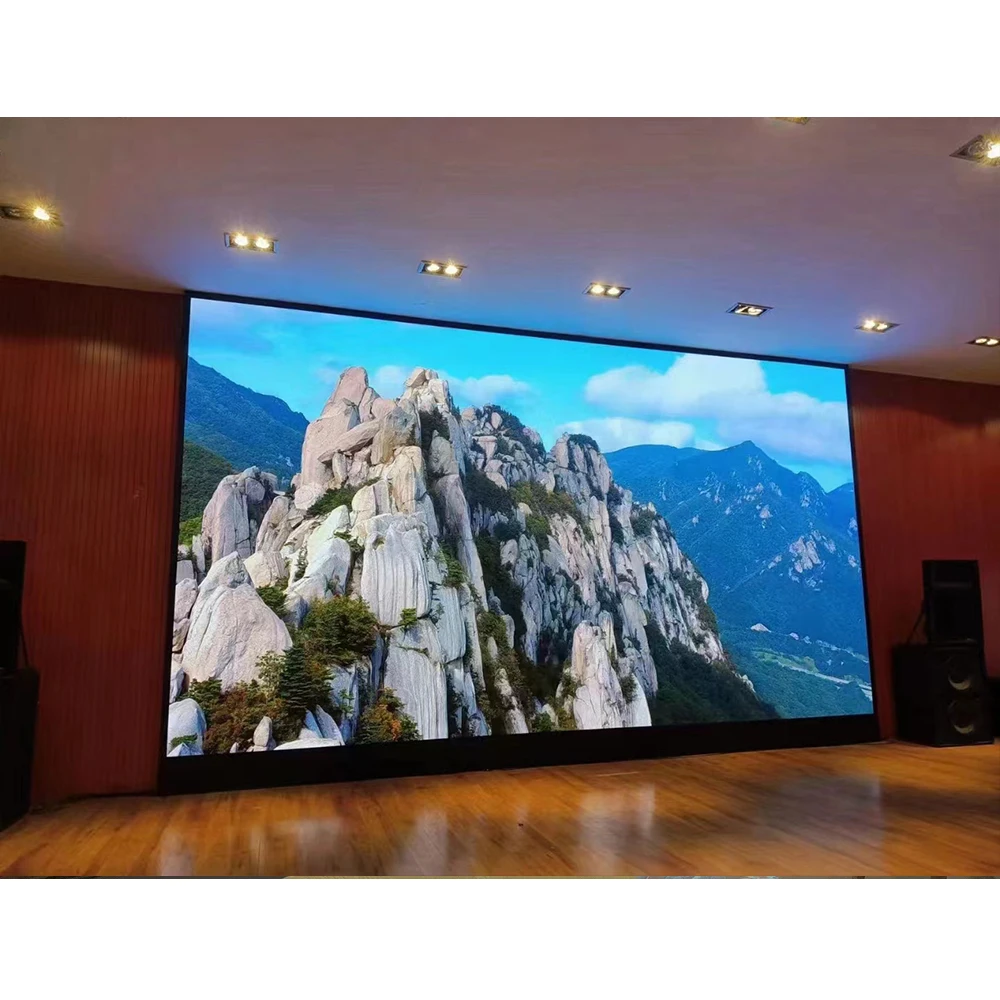 Небольшой Шаг пикселей p1.86 Крытый полноцветный 4K 8K видео светодиодный дисплей настенный