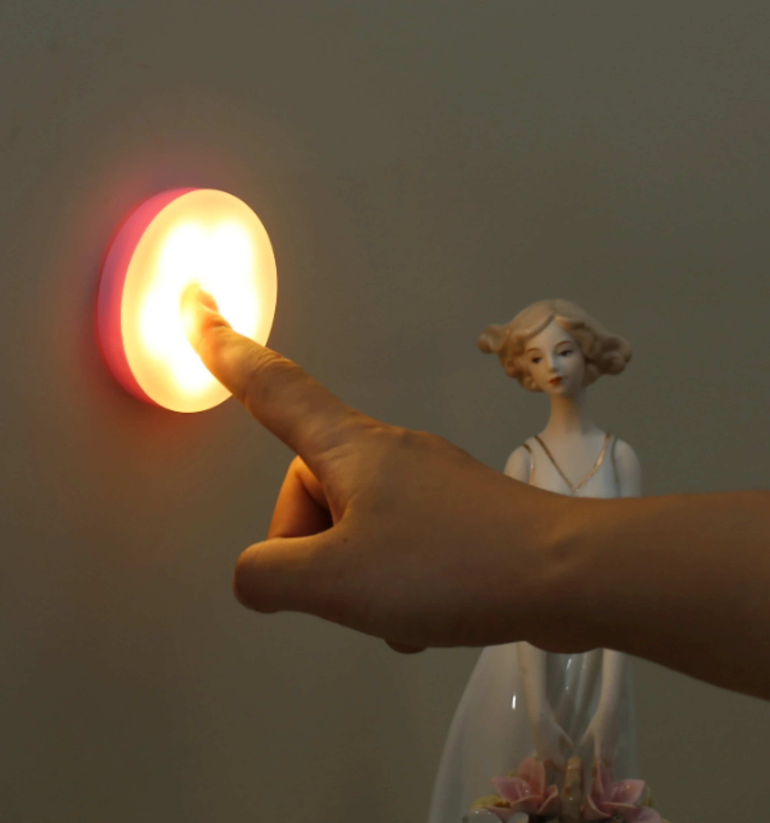 Press And Touch Small Night LED Wall Light