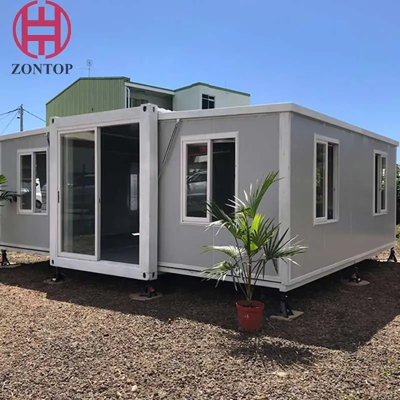 
Manufacturer price prefabricated mobile shipping 20ft 40ft folding expandable luxury container house 