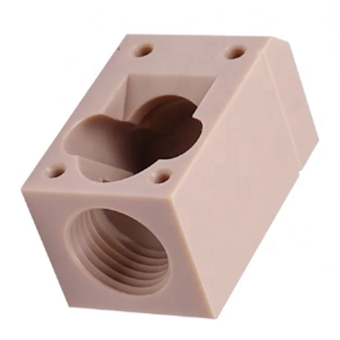OEM дизайн CNC обработанный пластик ABS Peek квадратные клапаны гидравлический распределительный коллектор блоки для продажи