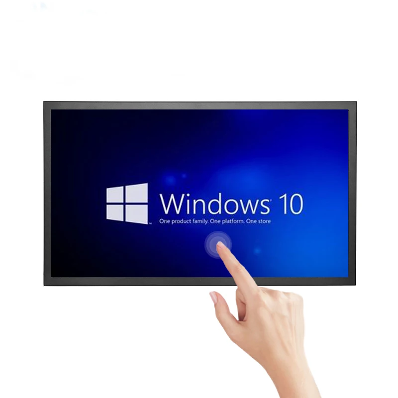 
Professional Monitor Factory Supply HD 17.3 inch 1920*1080P Touch Capacitive Screen VGA Monitor 