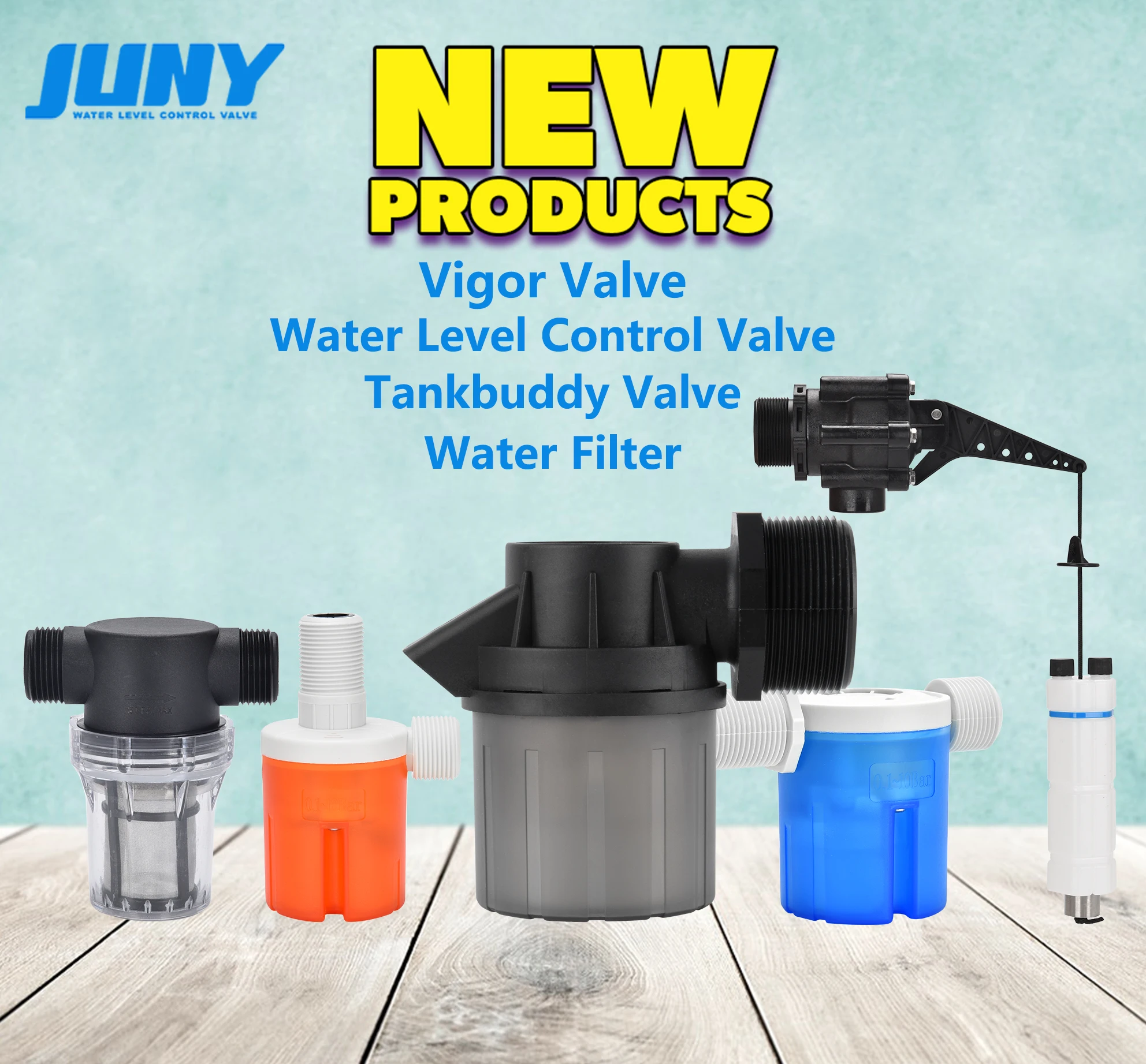 large water discharge automatic water level control valve