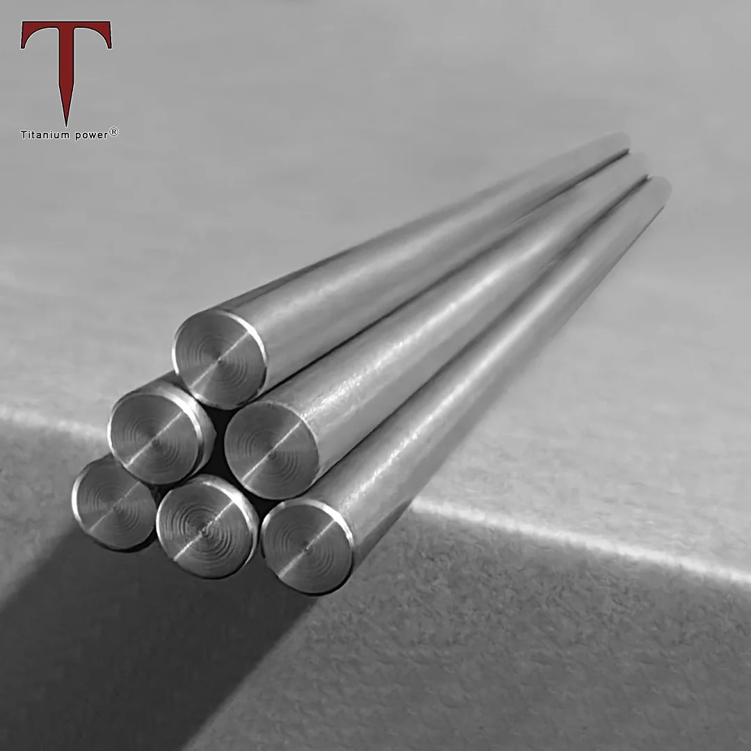 Tanium Customizable 4/6/8/10/12/16mm Solid Bar High Quality Titanium Round Rod GR2 Straight Fixed Hanger for Cars