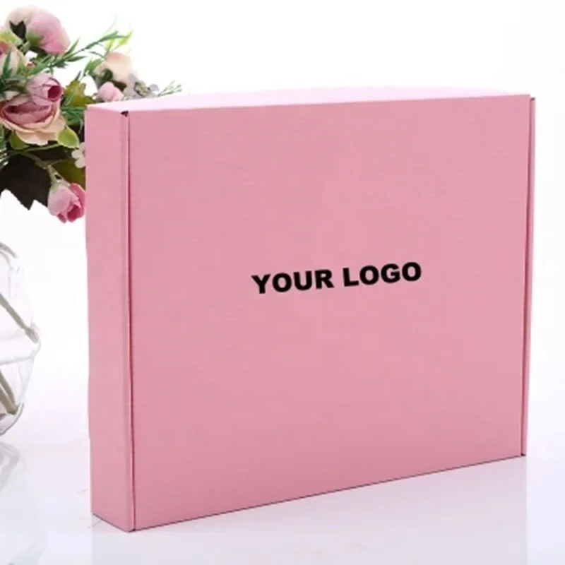 Logo Printing Flat Pack Apparel/Shoe/Dress/Jewelry/Wine/Gift Packaging Corrugated Paper Packing Shipping Mailer Carton Boxes