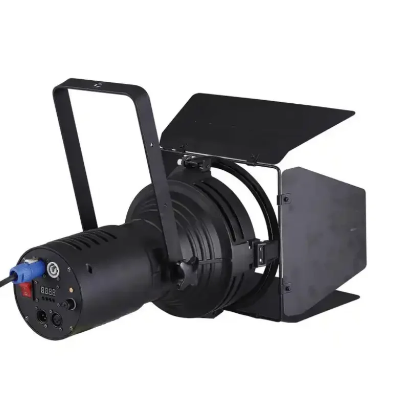 NEW Fast Shipping MJ 310W Warm White Cold White Par Light DMX LED Car Exhibition Light With Barndoors For Auto Show