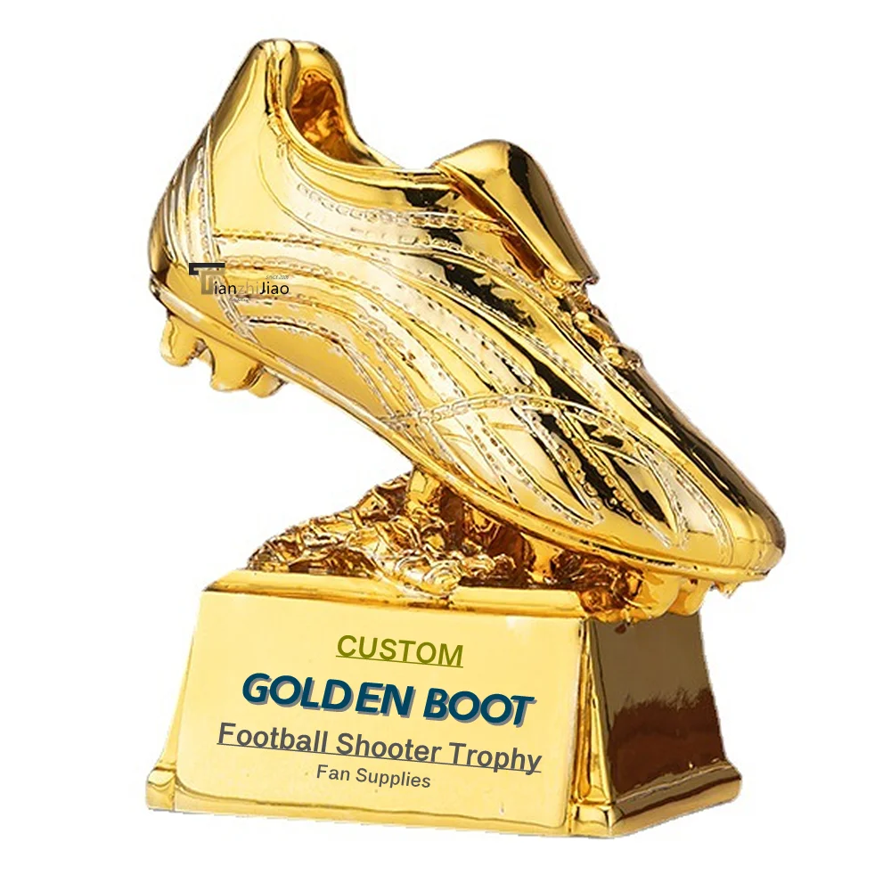 Football Golden Boot Award Balones de Futbol Soccer Shoes Trophy