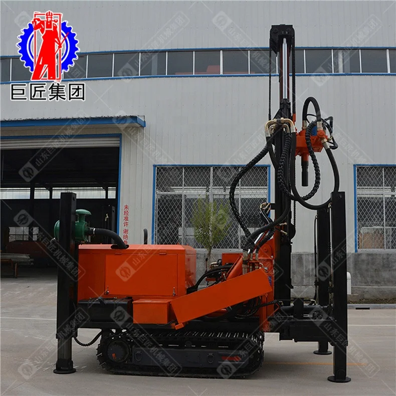 200M Core Drilling Rigs / Hydraulic Exploration Water Well Drilling Machine / Diesel Power Drilling