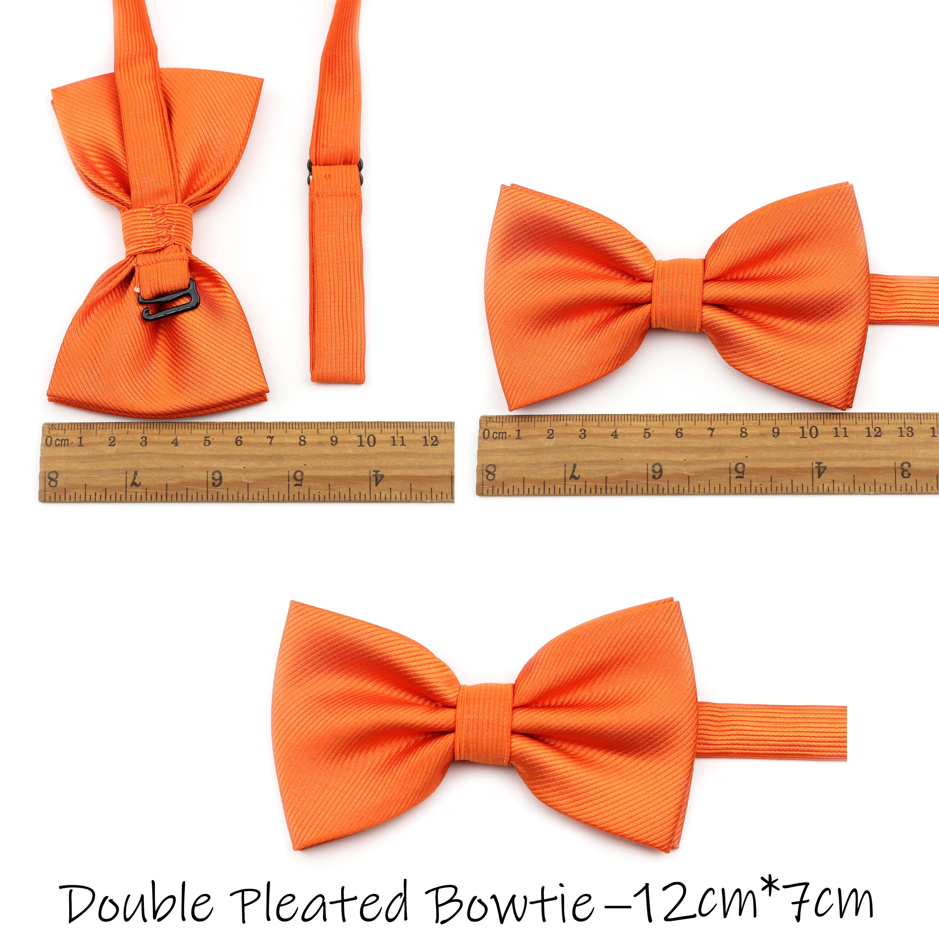 Classical Solid Fashion Bowties Groom Men Colorful Striped Cravat Grid Male Marriage Butterfly Wedding Bow Ties