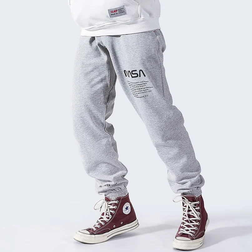 
Wholesale customized signs NASA represent America spirits trousers 