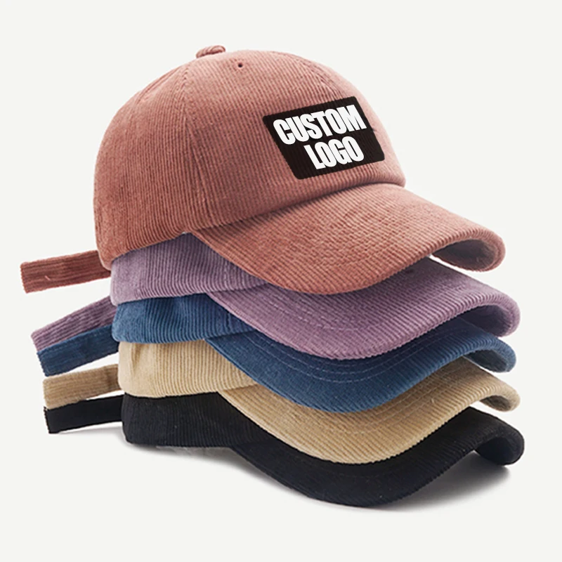 Wholesale Unisex Vintage Baseball Cap Hat Custom High Quality Adult Baseball Cap