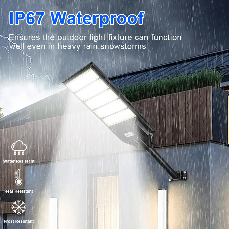 Remote Control Outdoor Waterproof 800watts All In One Solar Street Light Monocrystalline 300w 400w 500w 1000w Solar Led