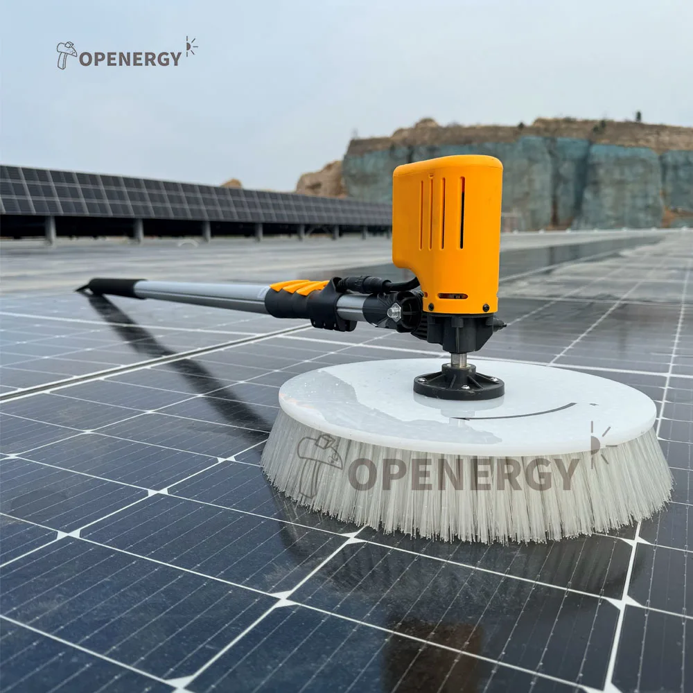 Aluminum Long Reach Telescopic Water Fed Pole Solar Panel Cleaning Brush and Window Cleaning Equipment for Household