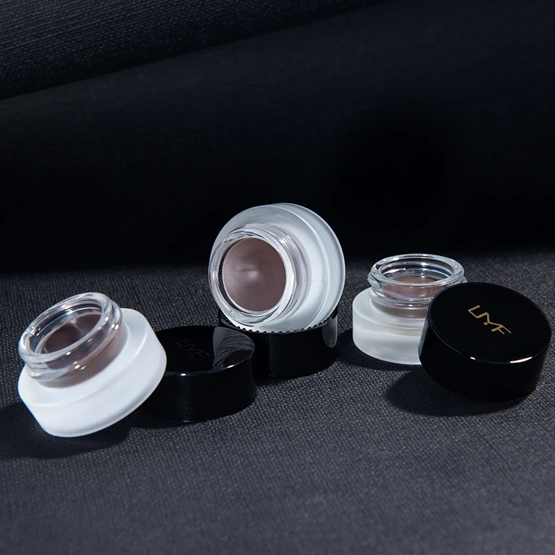 OEM ODM High Pigment Pomade for Eyebrows Dark Brown Pomade Smudge Proof Private Label Eyebrow Pomade