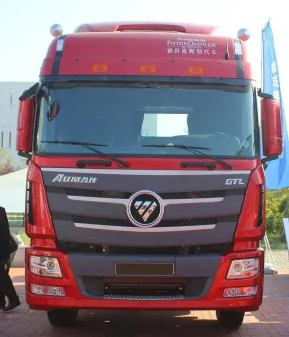 Best price Foton Auman GTL 6x4 50t tractor truck high quality Low working hours factory trailer in China for sale