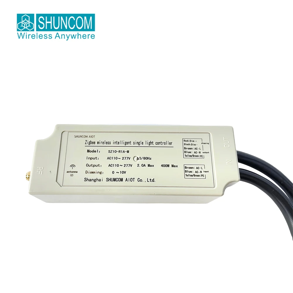 Smart lighting control system LoRaWAN light controller for retrofit lamp