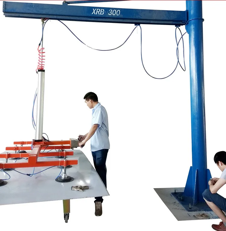 jib crane metal sheet manipulator metal plate sheet lifting assist vacuum handling device machine