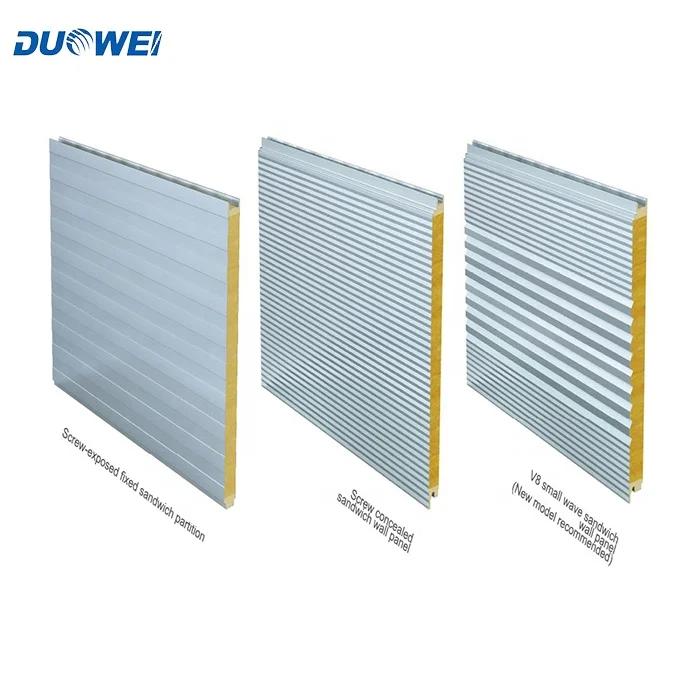 Rock wool Sandwich Wall Panel Price In Myanmar