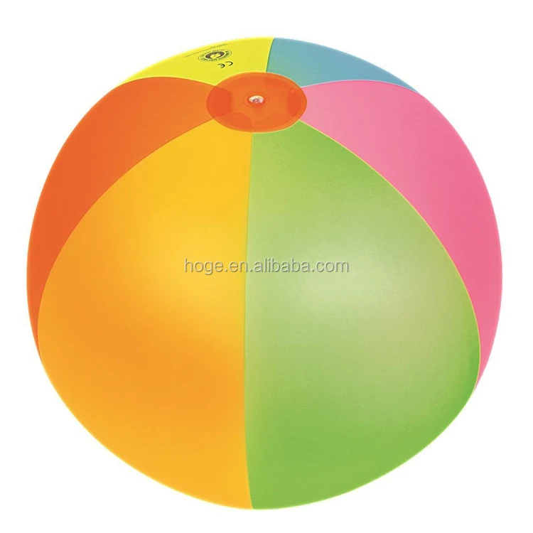 Jumbo Colourful PVC 100cm Inflatable Beach Ball For Promotion