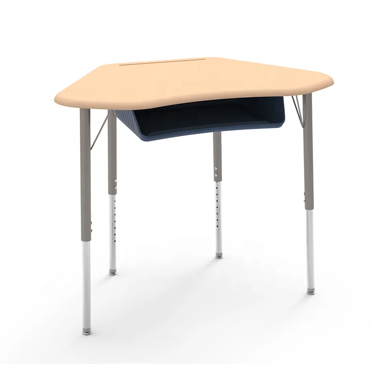 Школьная мебель школьная парта и стул Университетская жесткая пластиковая крышка с пластиковым подносом