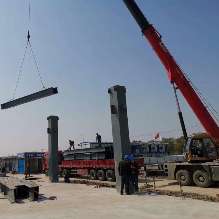 Сборная стальная конструкция полая секция коробки для зала