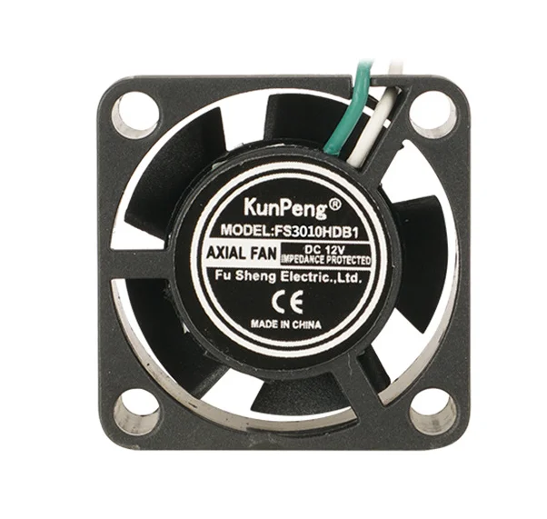 30mm 30x30x10 3010 12v small dc brushless cooling fan  (FS3010) 12v micro mini fan